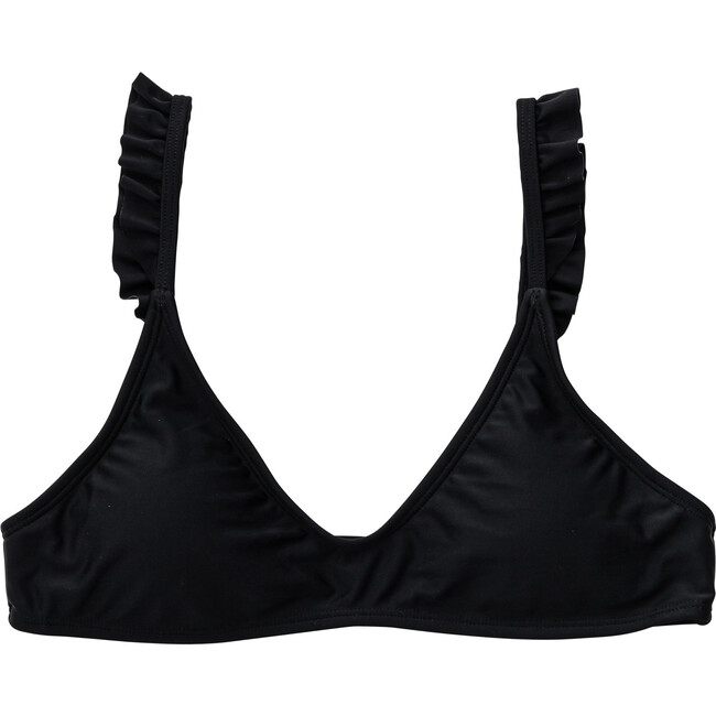 Women's Sustainable Bikini Top, Black