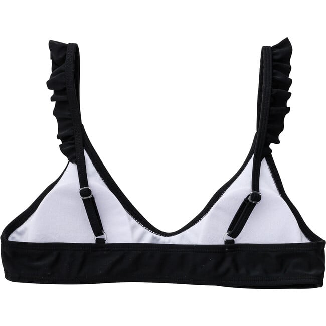 Women's Sustainable Bikini Top, Black - Two Pieces - 3