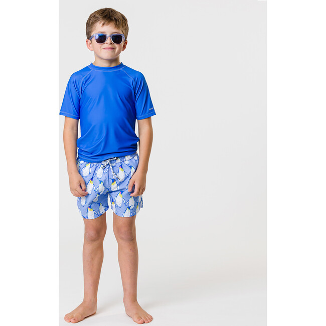Volley Board Short, Penguin Patrol - Swim Trunks - 4