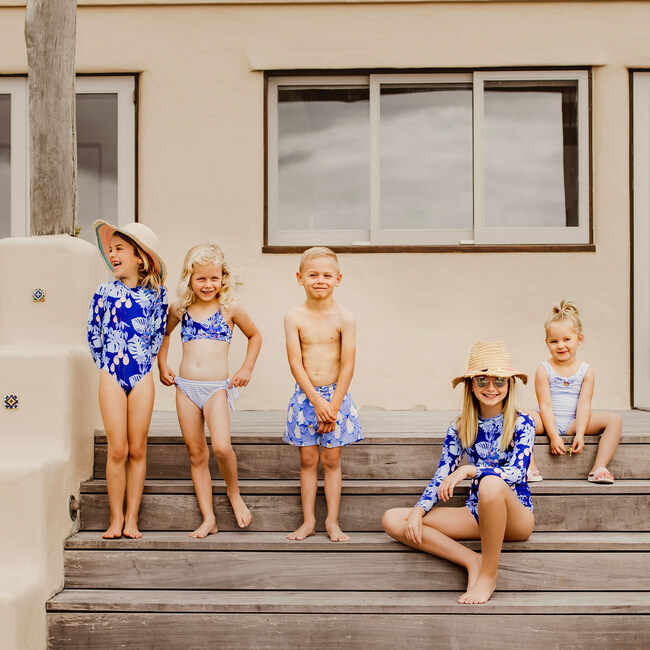 Volley Board Short, Penguin Patrol - Swim Trunks - 6