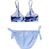 Sustainable Keyhole Bikini, Mango Tango - Two Pieces - 3