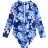 Sustainable LS Surf Suit, Mango Tango - One Pieces - 3