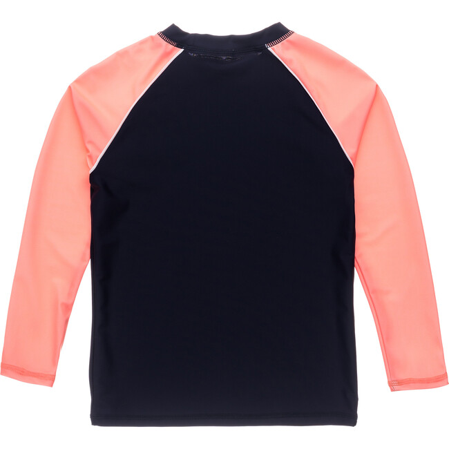 Surf School LS Rash Top, Navy Coral - Rash Guards - 3