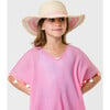 Striped Sunhat, Peachy - Hats - 4