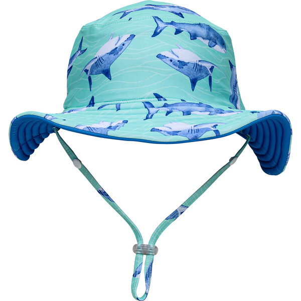 Minty Shark Reversible Bucket Hat - Snapper Rock Hats & Mittens ...