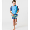SS Rash Top, Aqua Slate - Rash Guards - 5