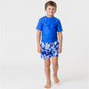 Penguin SS Rash Top, Blue - Rash Guards - 4