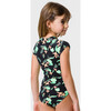 Rainforest Short Sleeve Surf Suit, Neon - One Pieces - 6