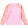 Long Sleeve Rash Top, Sunset Pink - Rash Guards - 1 - thumbnail