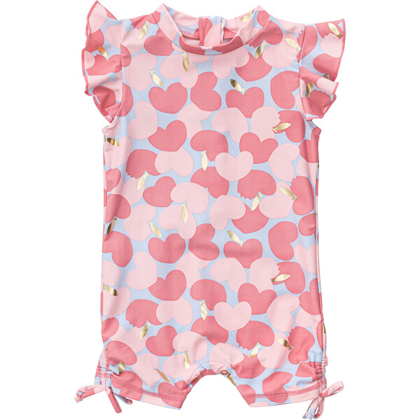 Snapper rock heart deals flutter sleeve sunsuit