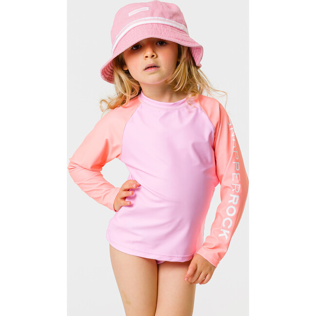 Long Sleeve Rash Top, Sunset Pink - Rash Guards - 4