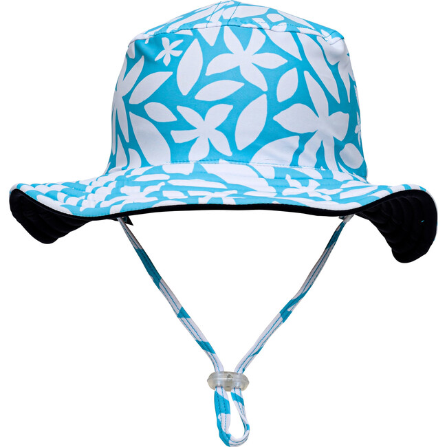 Aqua Bloom Sustainable Reversible Bucket Hat