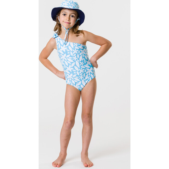 Aqua Bloom Sustainable Reversible Bucket Hat - Hats - 5