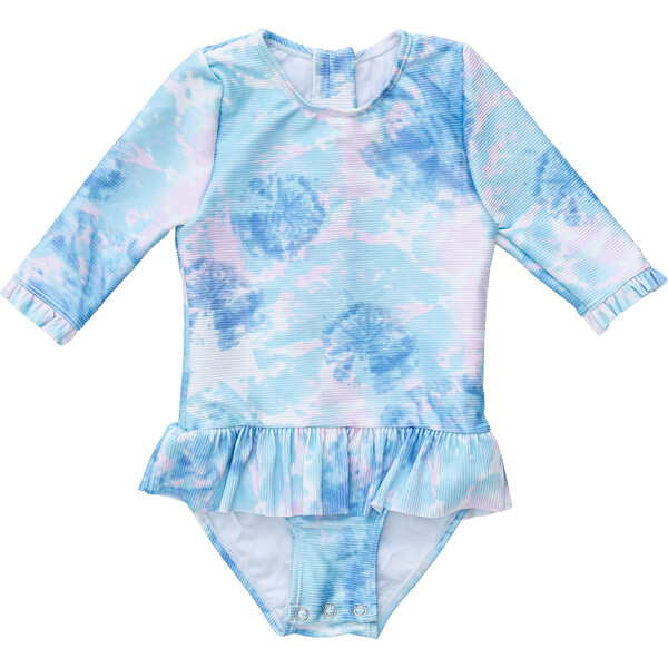 3/4 Sleeve Surf Suit, Sky Dye - Snapper Rock Swim | Maisonette