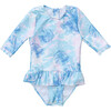 3/4 Sleeve Surf Suit, Sky Dye - One Pieces - 1 - thumbnail