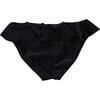 Women's Sustainable Bikini Bottom, Black - Two Pieces - 3