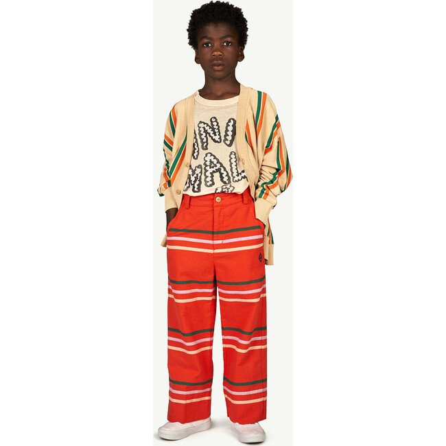 Colt Kids Pants, Red Stripes