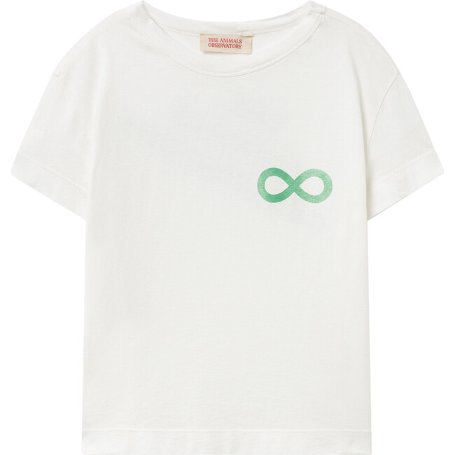 Rooster T-Shirt, White Infinite