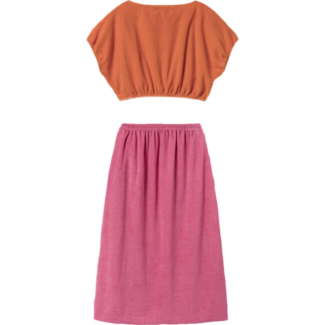 Horsefly Kids Dress, Orange Logo - Dresses - 4