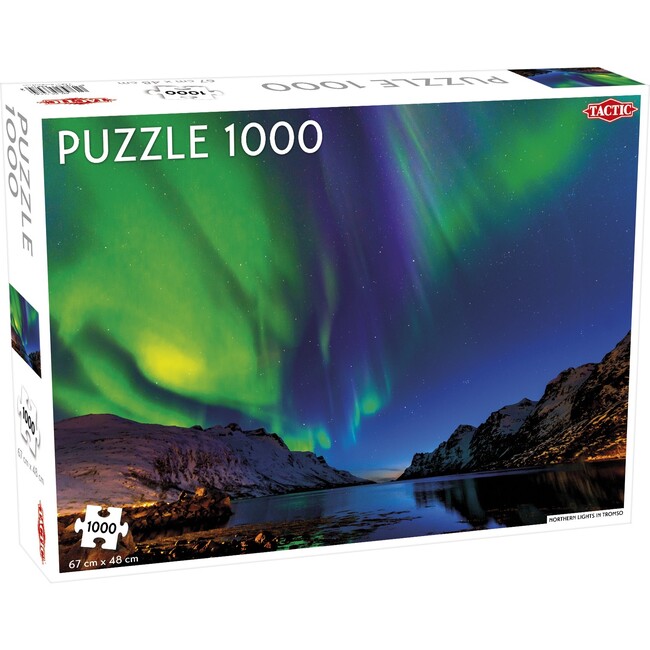 Northern Lights in Tromso 1000-Piece Puzzle