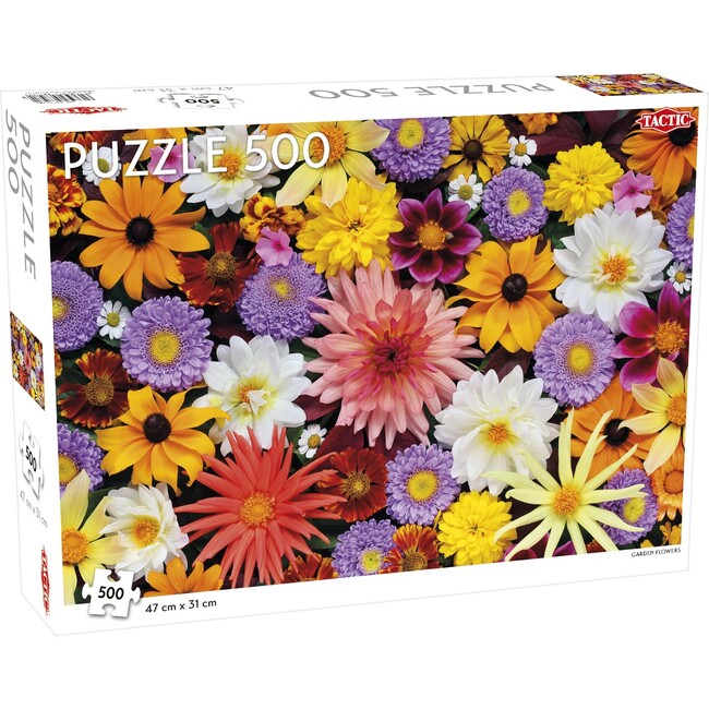 Garden Flowers 500-Piece Puzzle