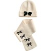 Stella Hat and Scarf Set, Cream - Mixed Accessories Set - 1 - thumbnail