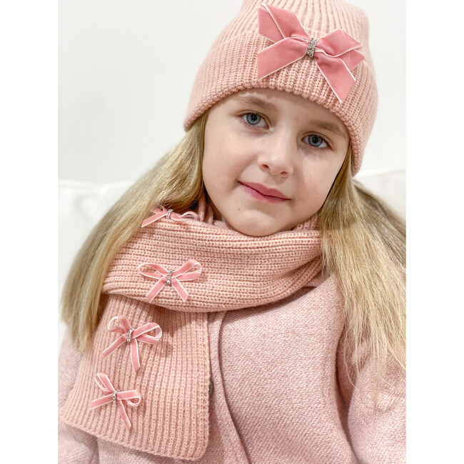 Stella Hat and Scarf Set, Pink - Mixed Accessories Set - 2