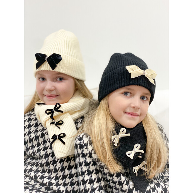 Stella Hat and Scarf Set, Cream - Mixed Accessories Set - 5