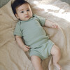 Aime Short Sleeve Envelope Tee, Green Tea - T-Shirts - 2