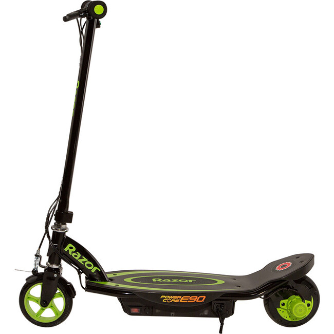 Power Core E90 Glow Electric Scooter, Black/Red - Scooters - 1