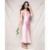 Women's Silk Cosette Night Dress, Pink - Pajamas - 2