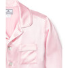 Silk Classic Pajama Set, Pink - Pajamas - 4