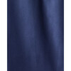 Women's Silk Long Robe, Navy - Pajamas - 5 - thumbnail