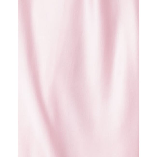 Women's Silk Long Robe, Pink - Robes - 6