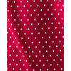 Women's Silk Polka Dots Pajama Set, Bordeaux - Pajamas - 4 - thumbnail