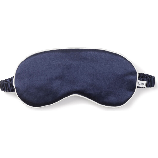Adult Silk Sleep Mask, Navy - Eye Masks - 1
