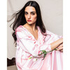 Women's Silk Anastasia Night Dress, Pink - Pajamas - 4 - thumbnail