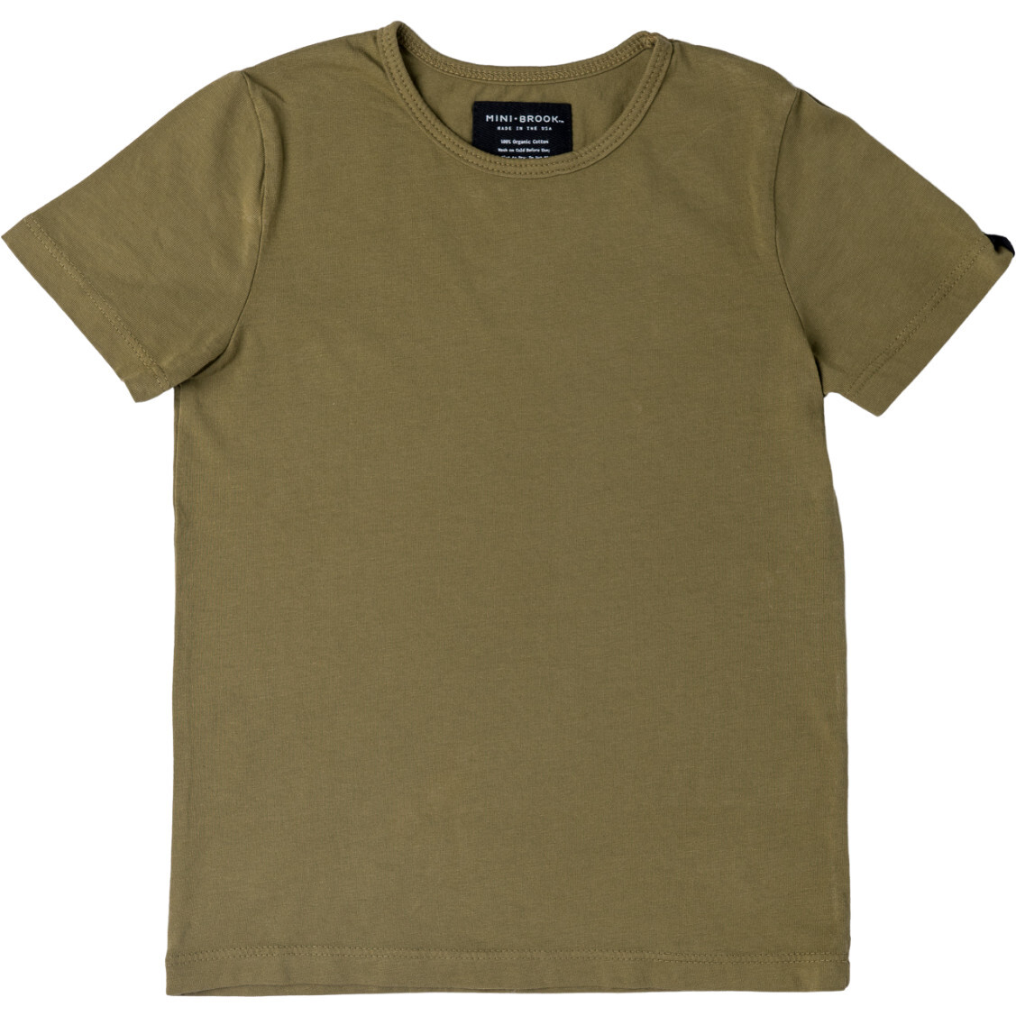 Short Sleeve Tee, Olive - T-Shirts - 1