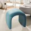 Kibo Ottoman, Sea Blue - Accent Seating - 2