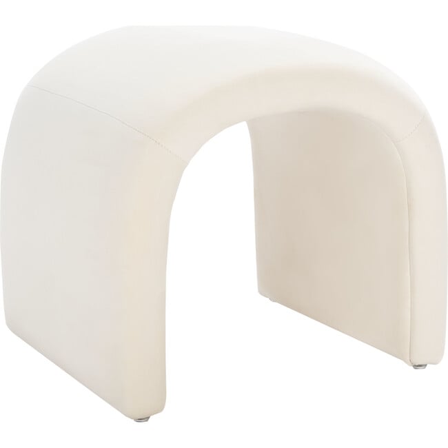 Kibo Ottoman, Cream - Accent Seating - 3