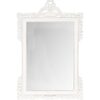 Pediment Mirror, White - Mirrors - 1 - thumbnail