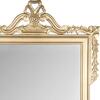 Pediment Mirror, Gold - Mirrors - 2 - thumbnail