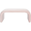 Tenko Bench, Light Pink - Accent Seating - 1 - thumbnail