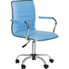 Jonika Desk Chair, Blue - Desk Chairs - 2