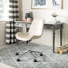 Fletcher Swivel Office Chair, Beige - Desk Chairs - 2