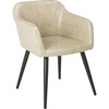 Adalena Accent Chair, Beige - Accent Seating - 2 - thumbnail