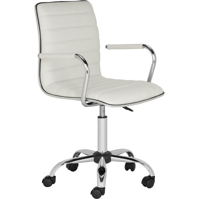 Jonika Desk Chair, White - Desk Chairs - 3