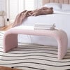 Tenko Bench, Light Pink - Accent Seating - 2