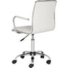 Jonika Desk Chair, White - Desk Chairs - 4