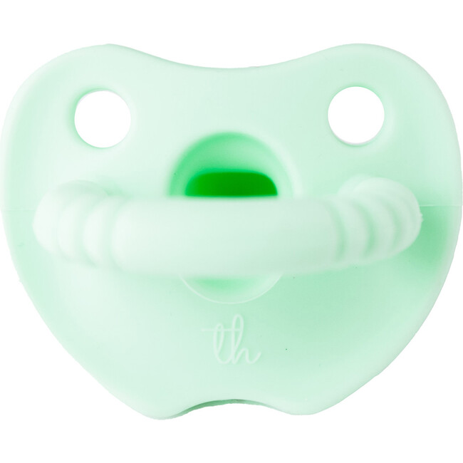 Silicone Soother Round, Mint